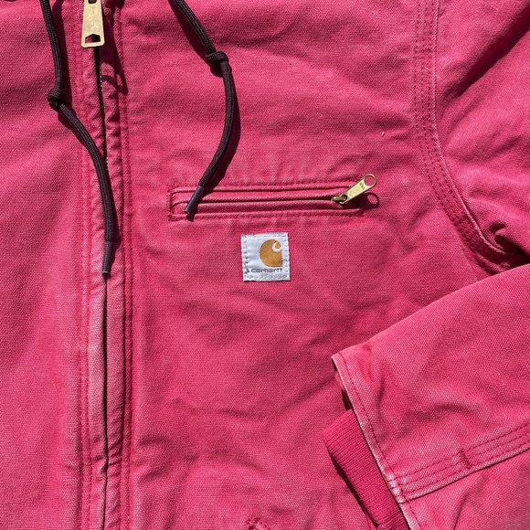 SOLD Vintage Y2K Pink Carhartt Jacket XS - Picture 2 of 7